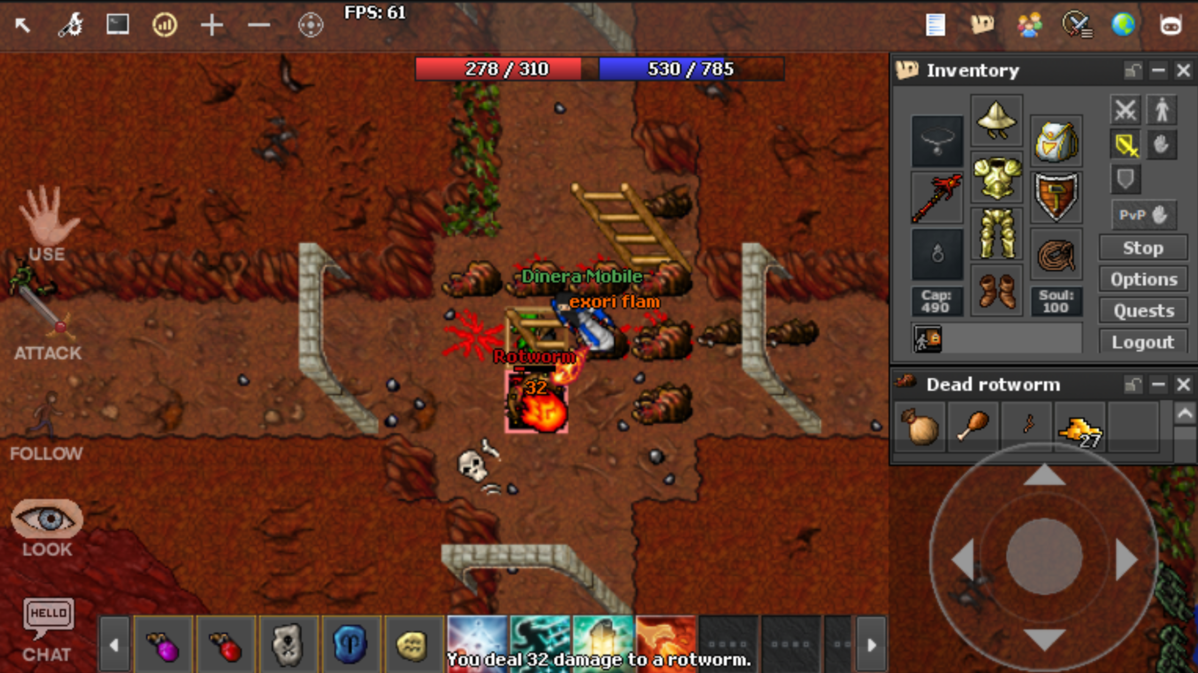  Rl Map Mobile Android Tibia OTS